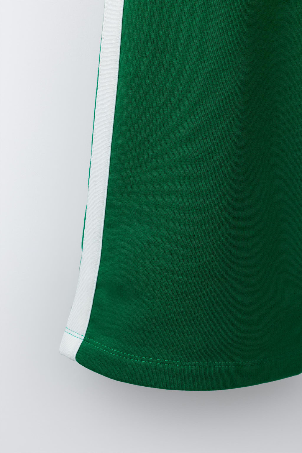 PANTAL?N FELPA WIDE LEG PENN  / Verde / Crudo - Zara фото 5