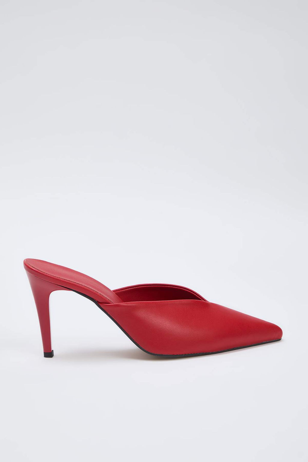 Siyah Burnu Kapal? Klasik Topuklu Mule Terlik TAKAW26TO00017 - Trendyolmilla фото 7