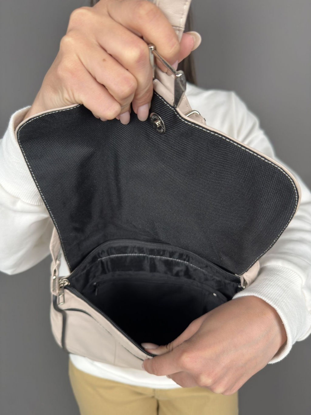 Сумка женская из телячьей кожи