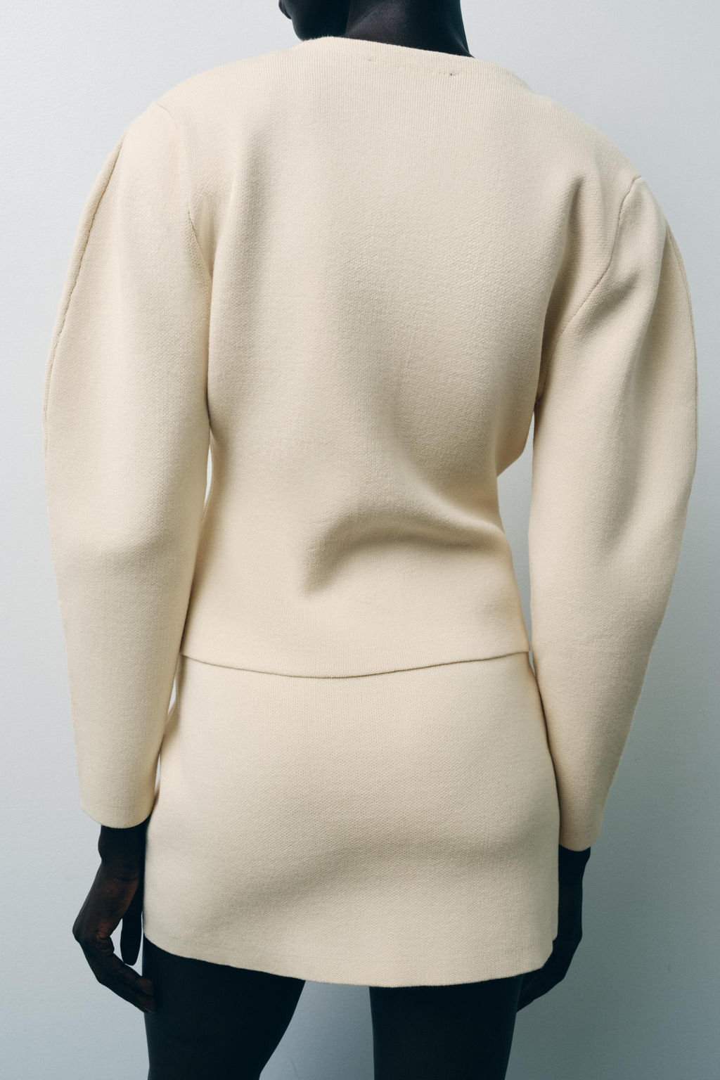 FITTED CARDIGAN WITH BUTTONS - Zara фото 3