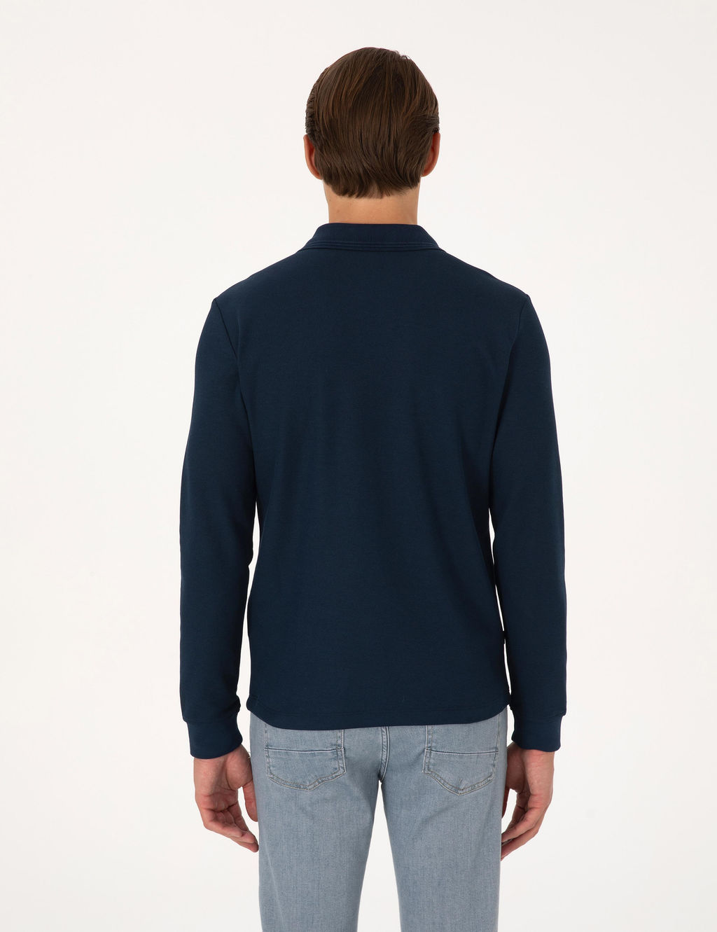 Lacivert Slim Fit Sweatshirt - Pierre cardin фото 5