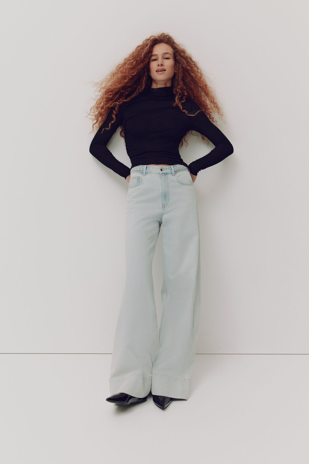 Top en punto transparente - H&m фото 6