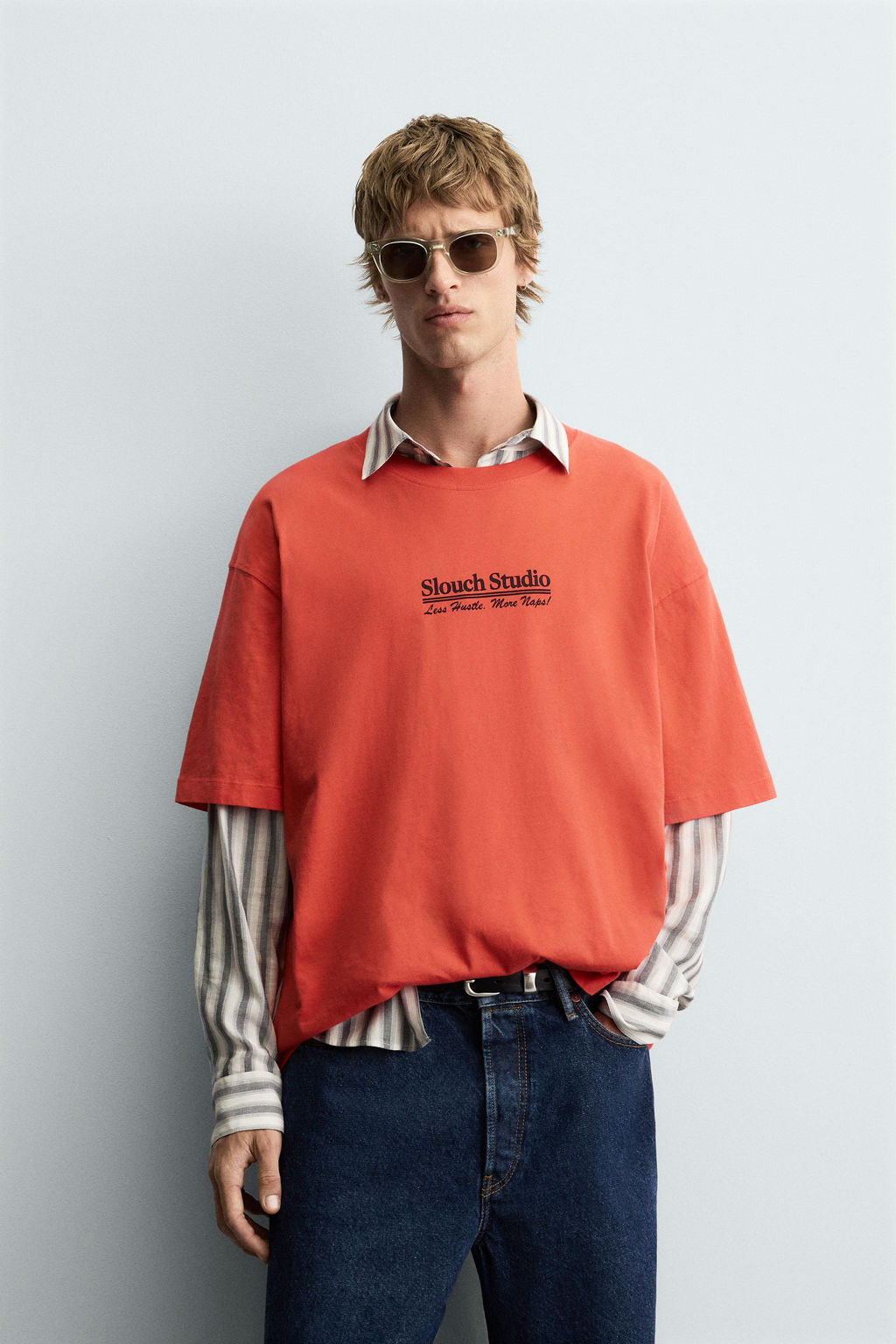 CONTRAST PRINT T-SHIRT - Zara фото 2