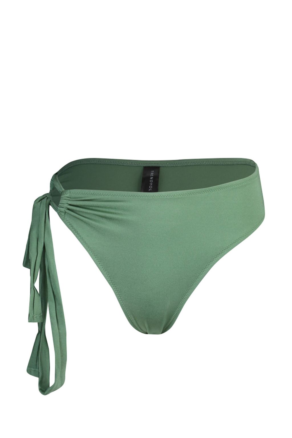 Siyah Baglamal? Yuksek Bel Normal Paca Bikini Alt? TBESS22BA0209 - Trendyolmilla фото 11
