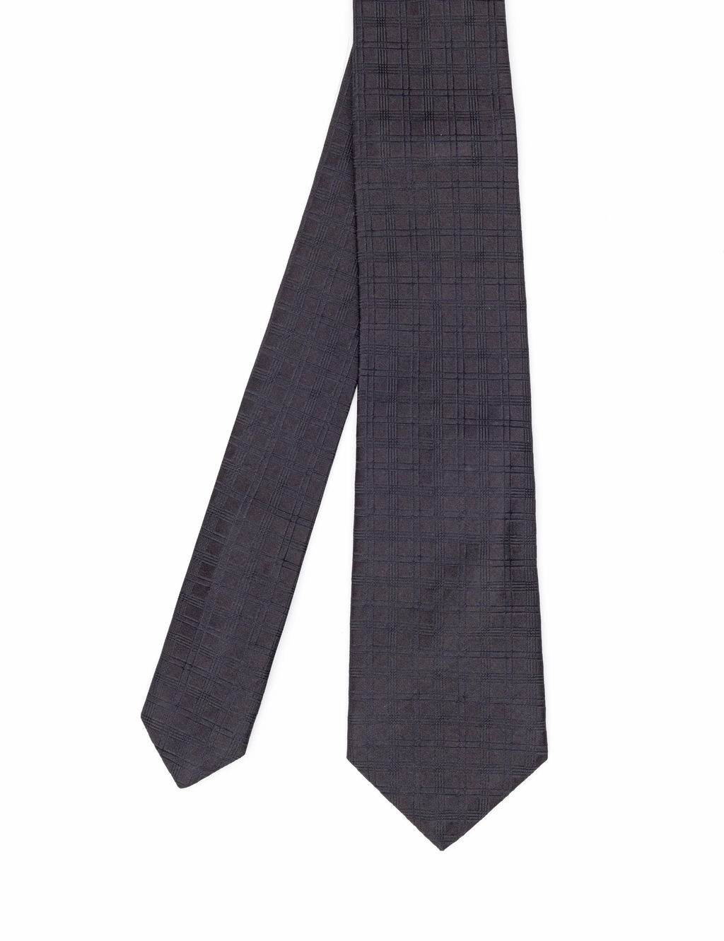 Черный шелковый галстук - Cacharel фото 8