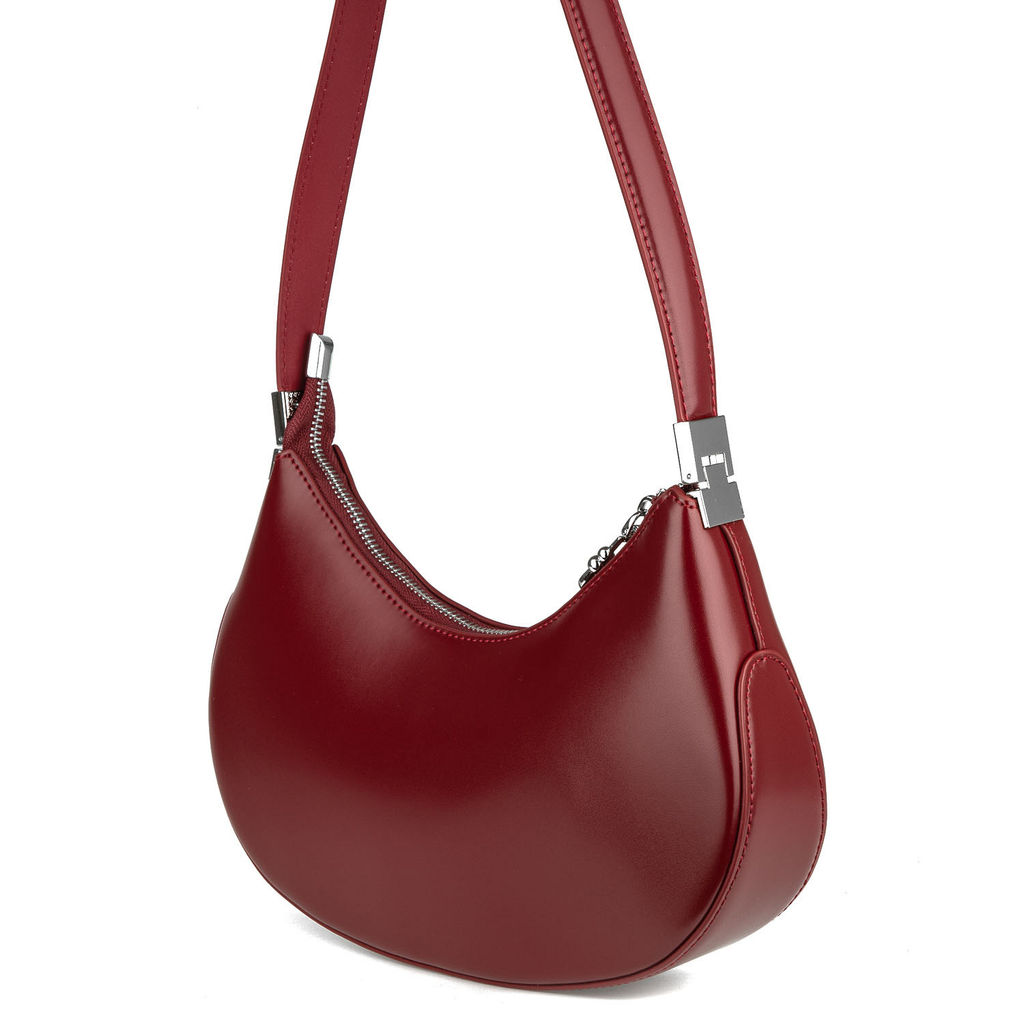 M621 wine red, Женская кожаная сумка, Barcelo Biagi