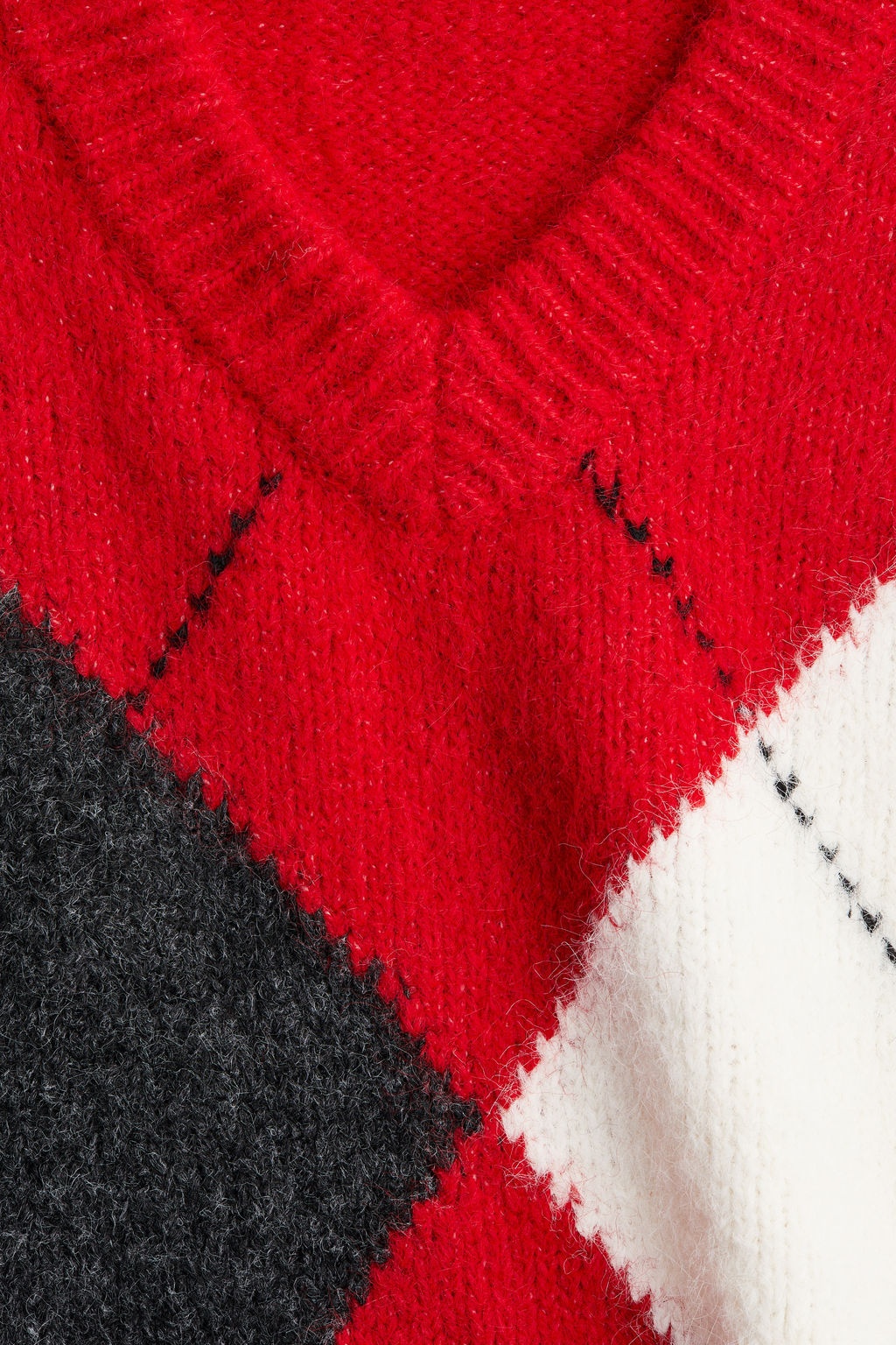 Su?ter sin mangas en punto jacquard - H&m фото 5