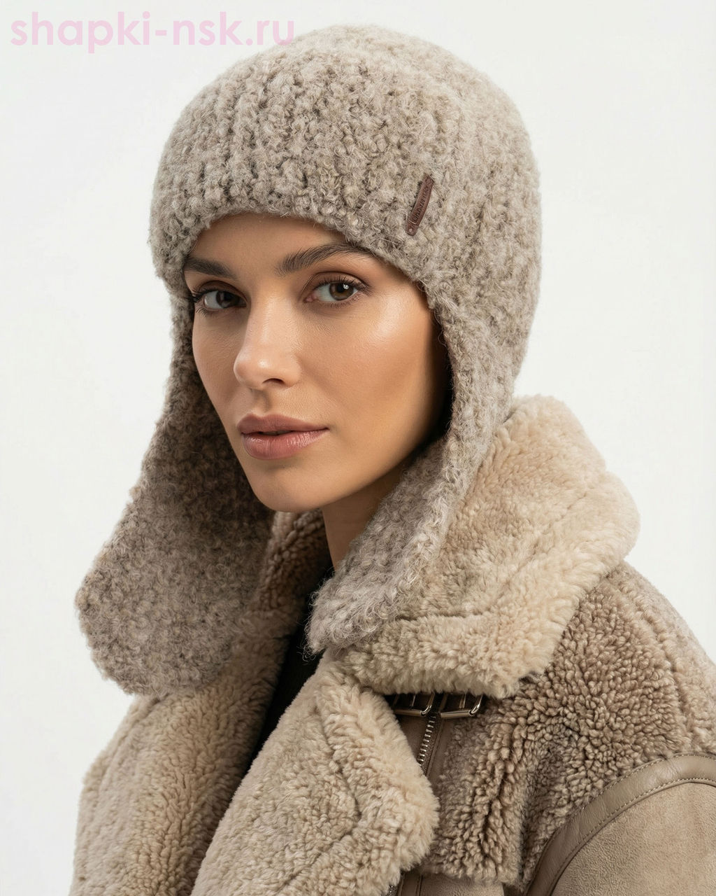 13318/2 MWU Ушанка женская флис (56-58)