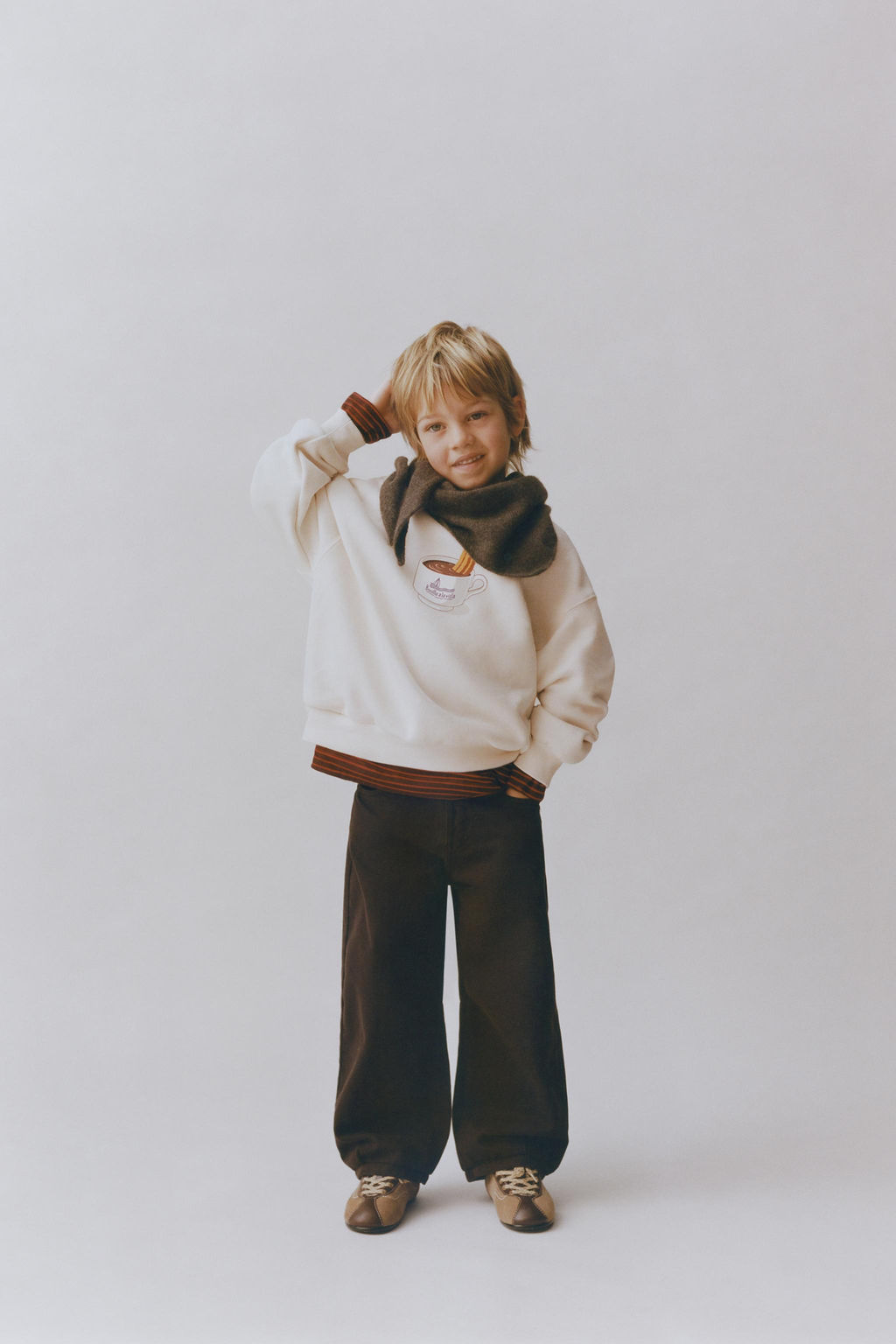 BONILLA A LA VISTA ® X ZARA PRINTED SWEATSHIRT  фото 5