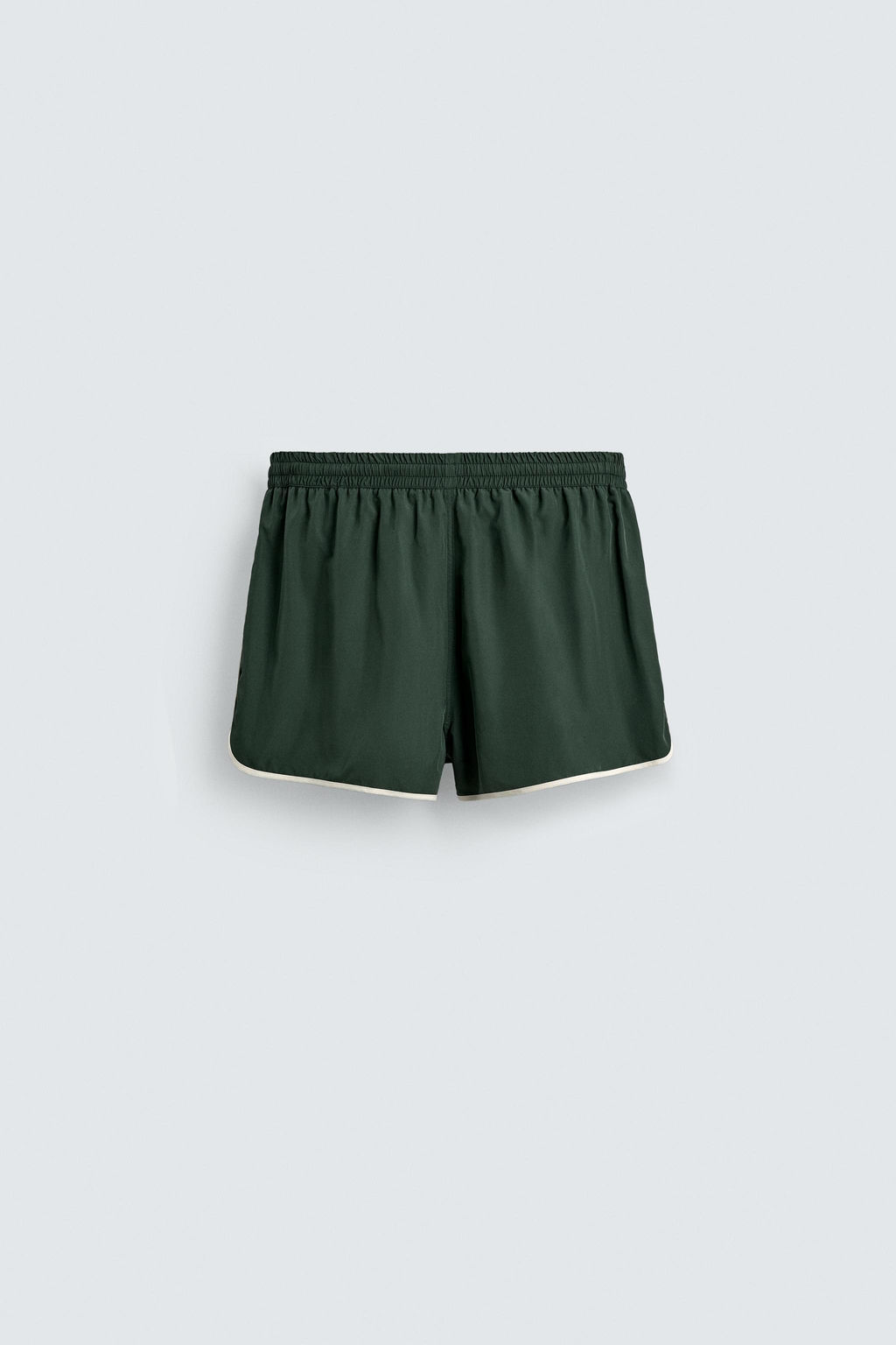 SHORTS VIVO CONTRASTE / Verde - Zara фото 8