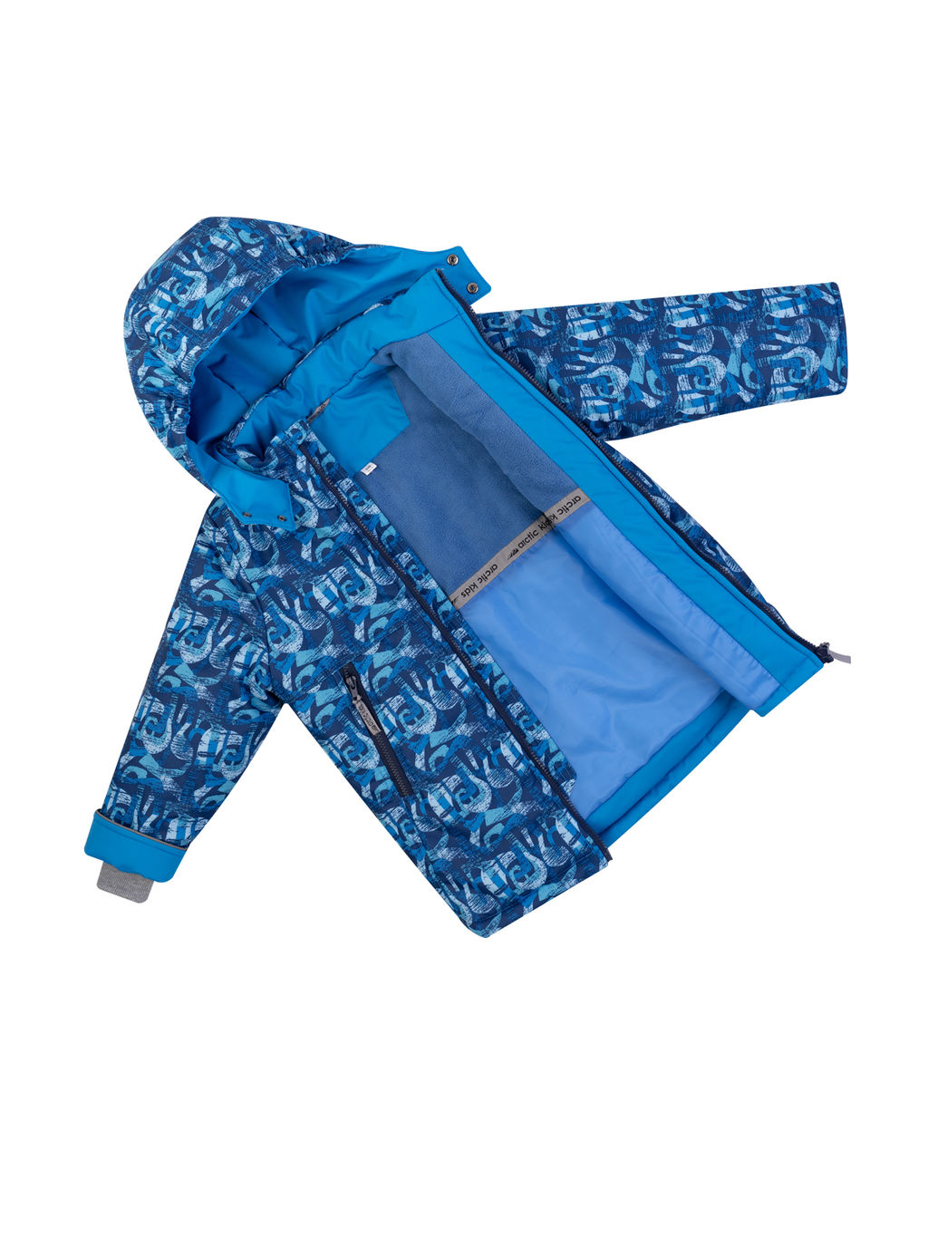 Куртка детская зимняя синяя