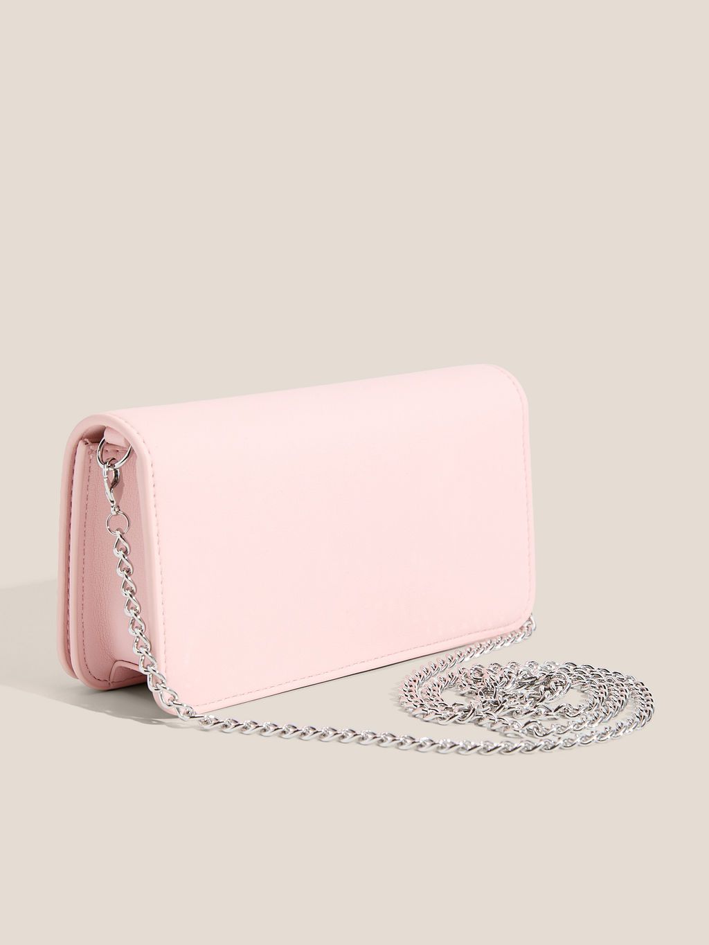Клатч LOVE MOSCHINO PRISM SLG Артикул 4463841, светло-розовый  фото 3