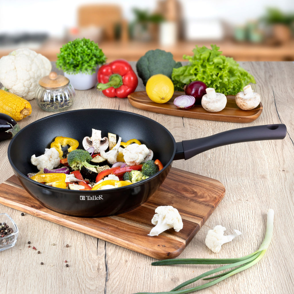 Сковорода глубокая TalleR TR-44101 Аспайр 26 см  фото 23