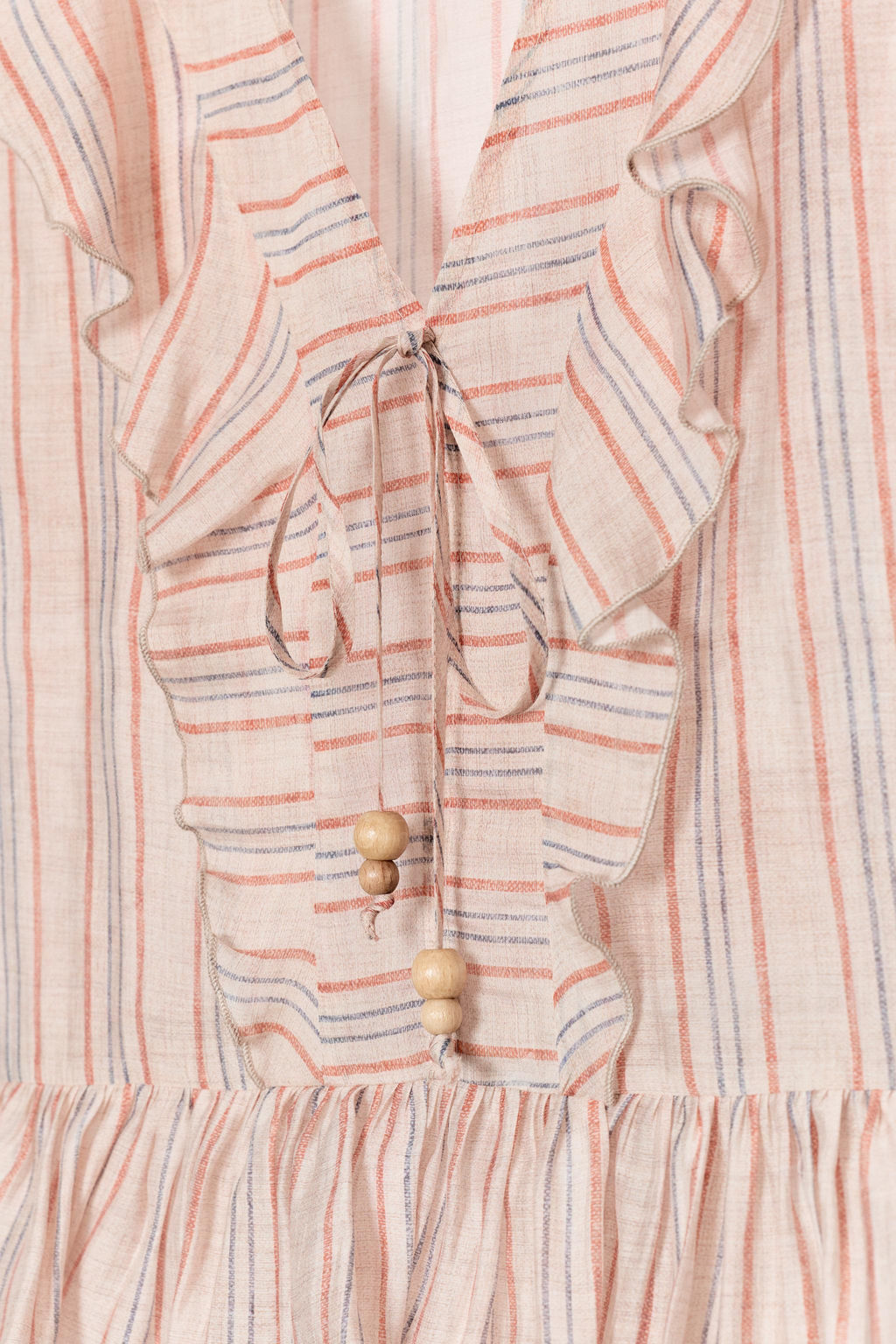 BLUSA RAYAS VOLANTES / rayas - Zara фото 9