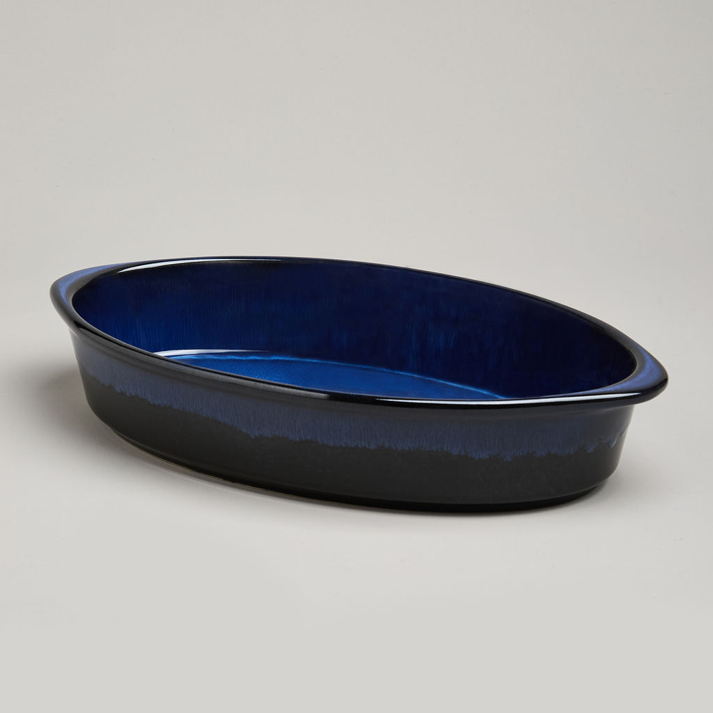 ФОРМА ДЛЯ ЗАПЕКАНИЯ ОВАЛЬНАЯ REACTIVE BLUE 37*22*7 СМ 2500 МЛ - Agness фото 6