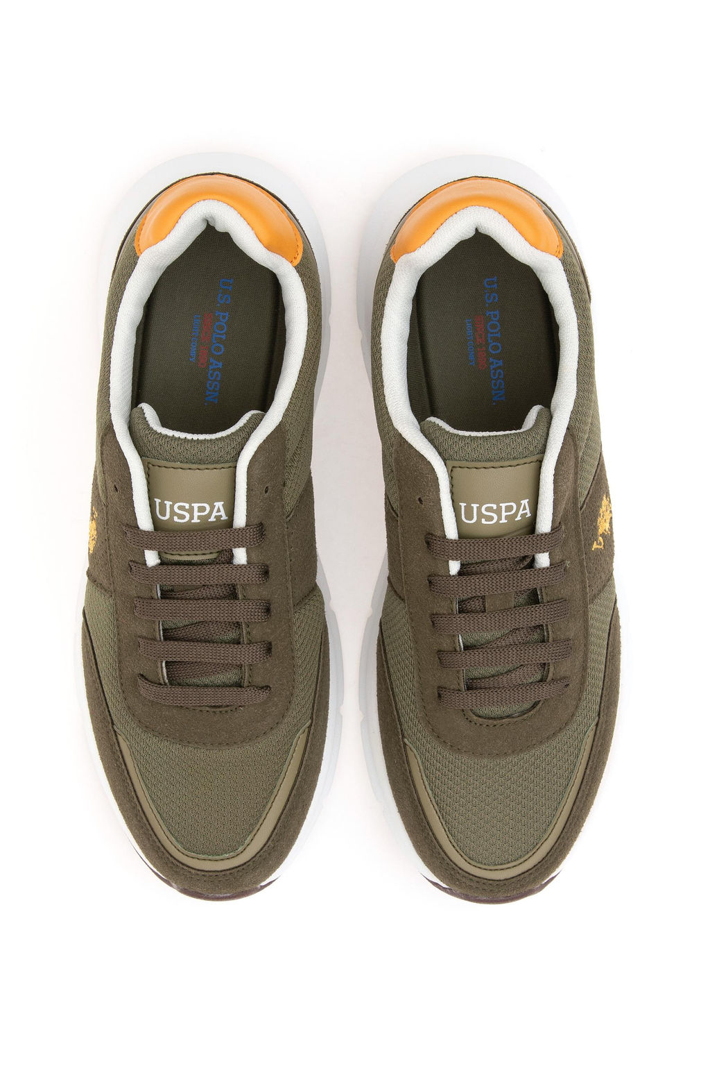Erkek Haki Spor Ayakkab_ Sepette S_rpriz _ndirim - U.s. polo assn фото 6
