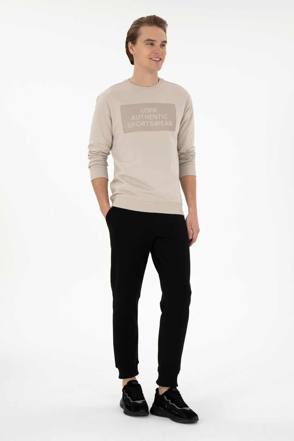 Мужские черные спортивные штаны Неожиданная скидка в корзине