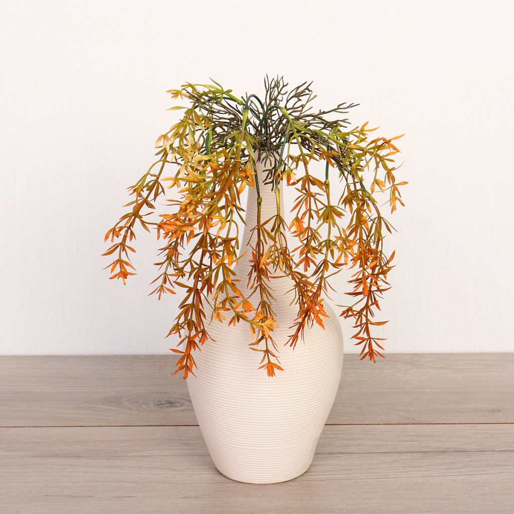 Цена за 4 шт. Искусственные цветы "Волшебство трав" 38см Аспарагус желтый