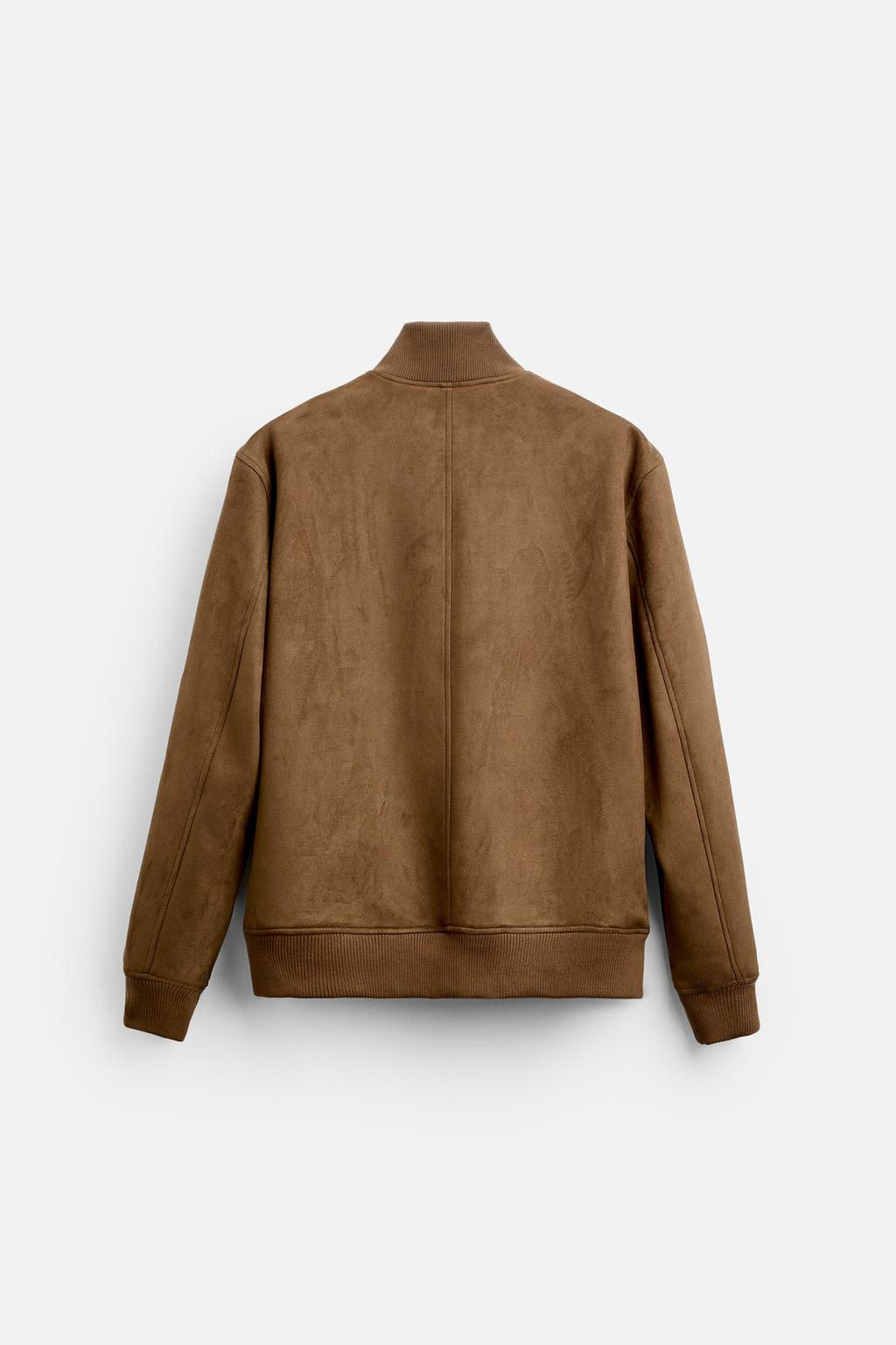 FAUX SUEDE JACKET - Zara фото 34