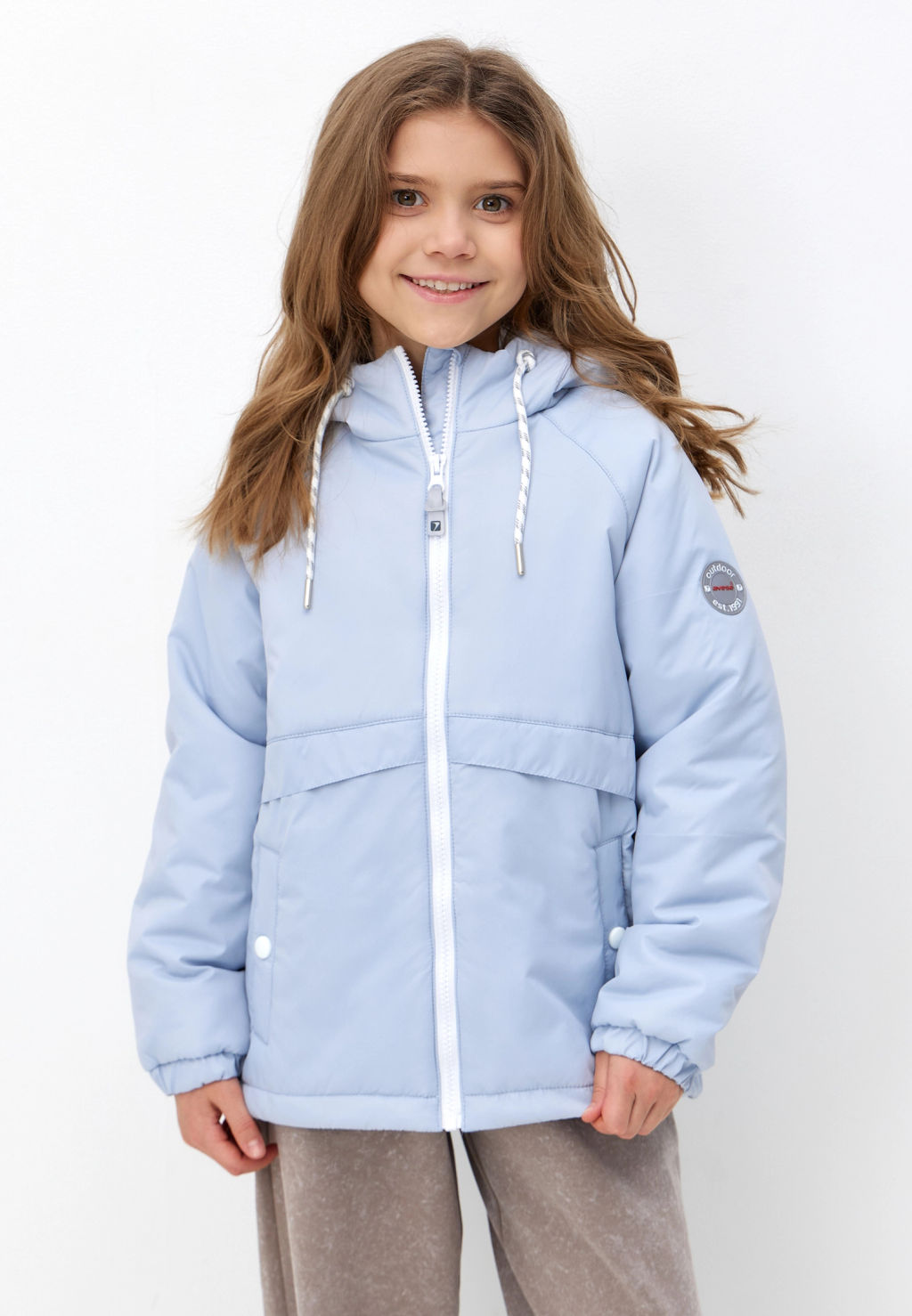 Куртка демисезонная 26732-534 светло-серый