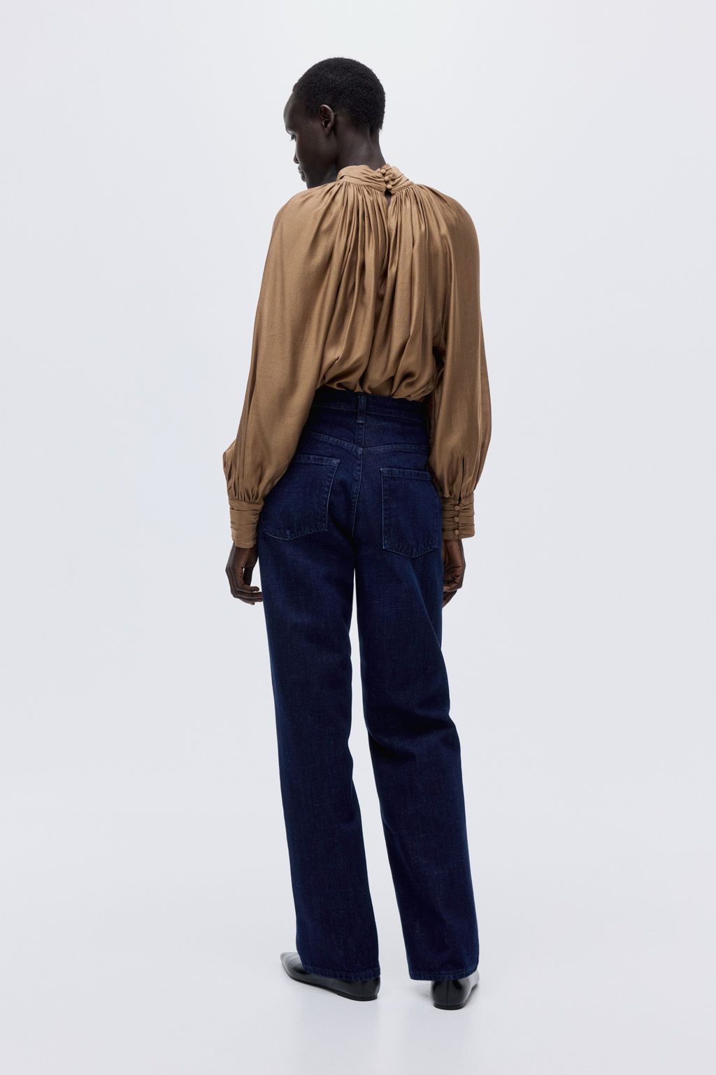 Straight High Jeans - H&m фото 10