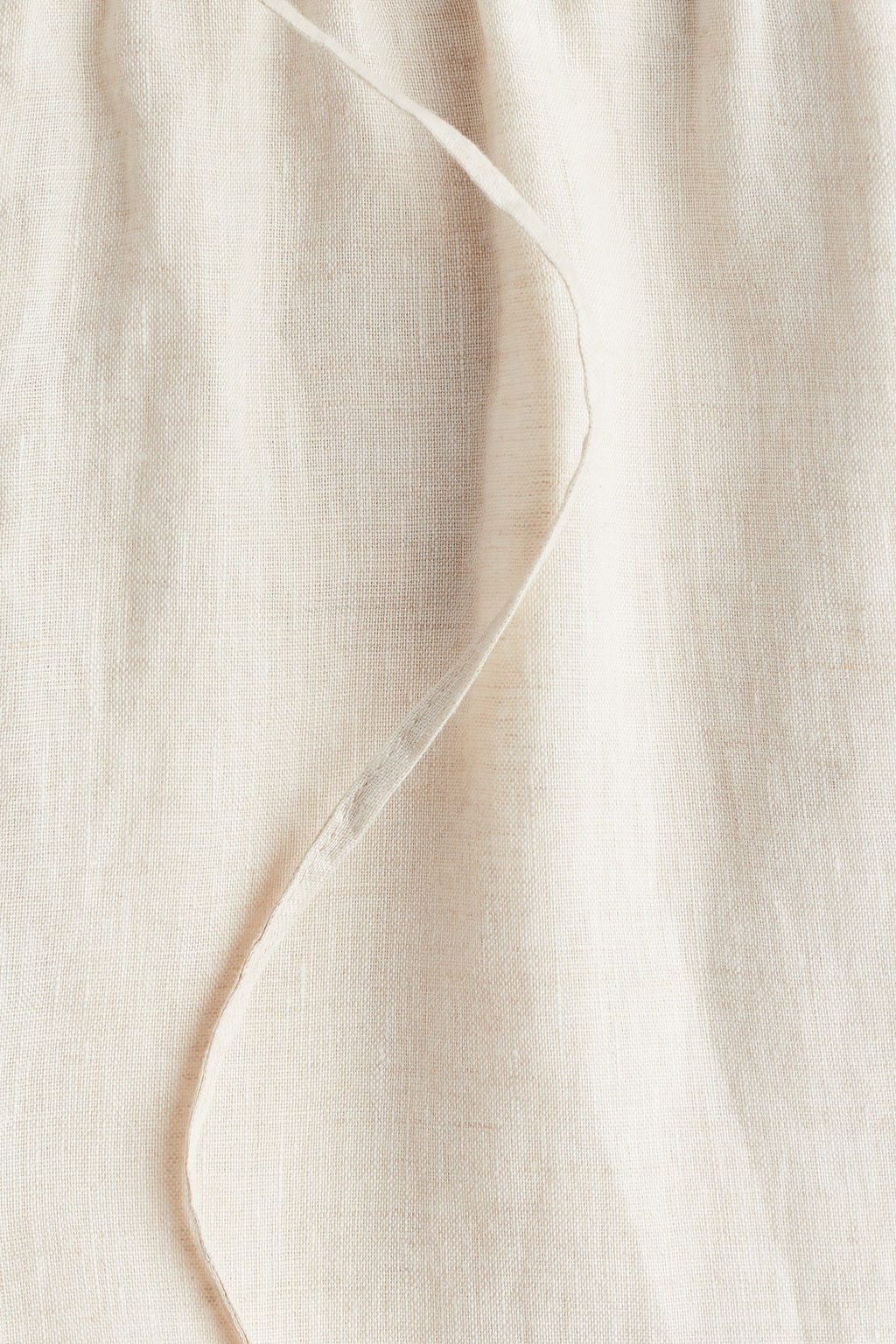 Pantal?n de lino con cord?n de ajuste - H&m фото 3