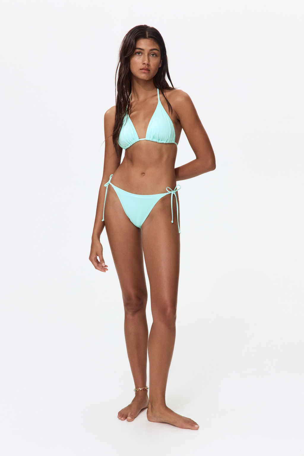 Braga de bikini con tiras de anudar - H&m фото 11