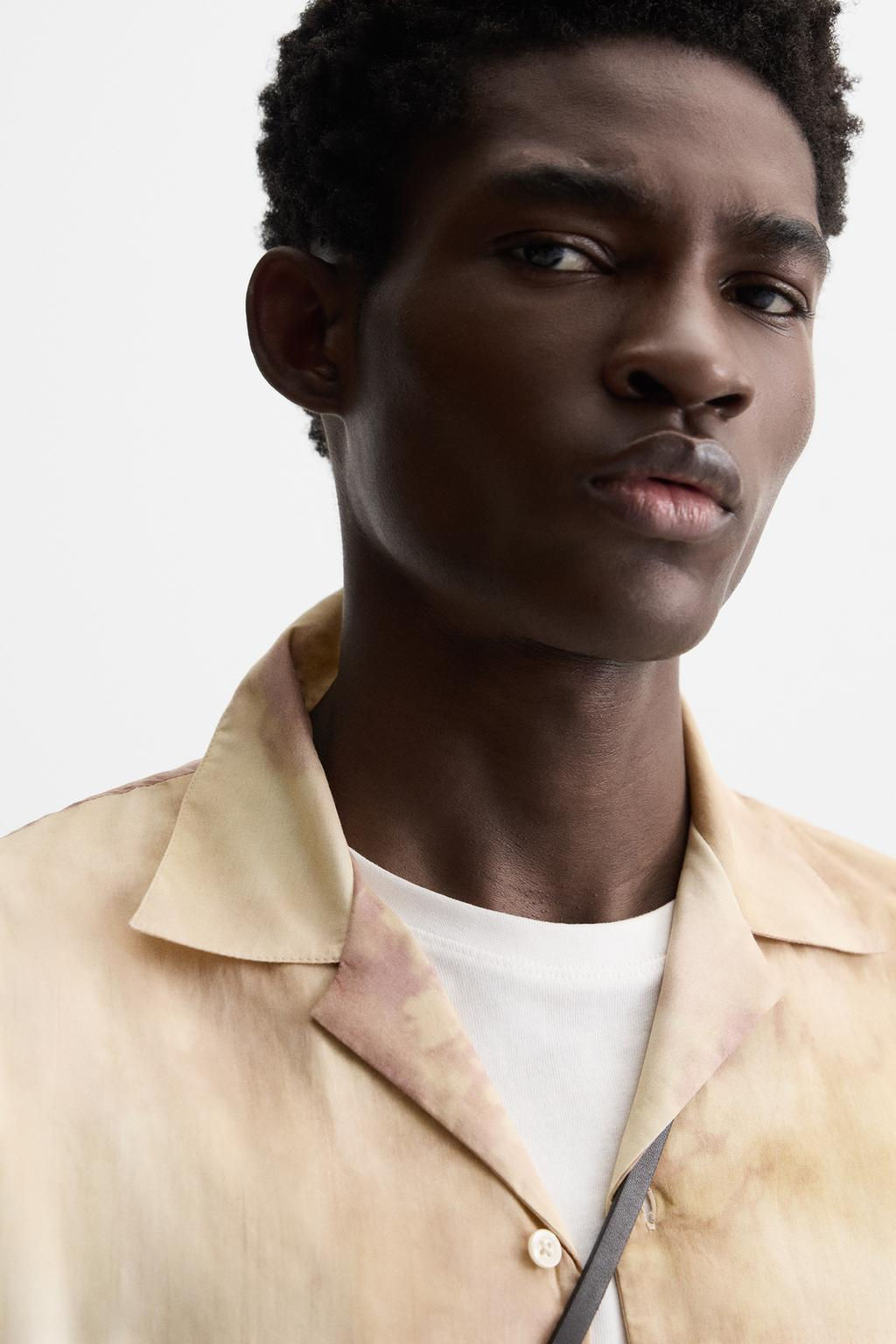 ABSTRACT PRINT SHIRT - Zara фото 6