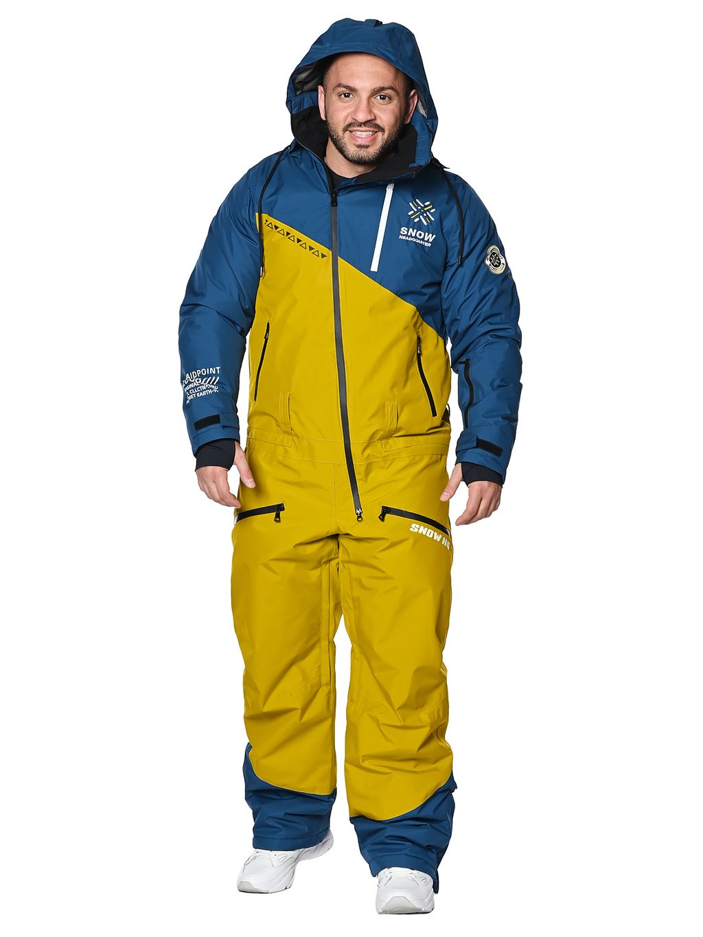 Комбинезон AA-0207 Синий - Snow headquarter фото 37