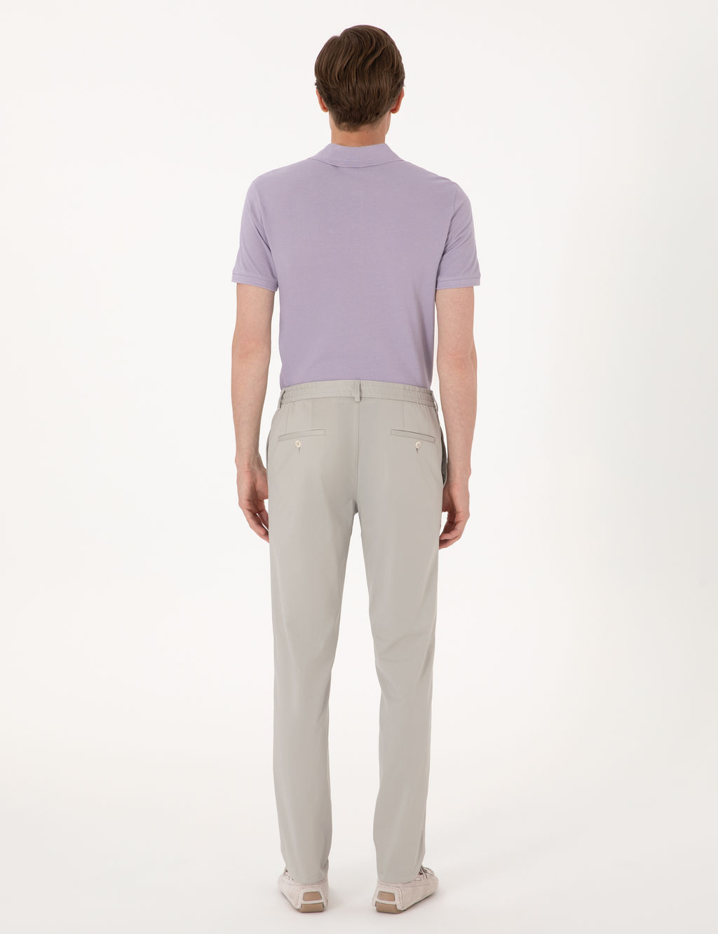 Ta_ Ex. Slim Fit Beli Lastikli Kordonlu Klasik Jogger Pantolon