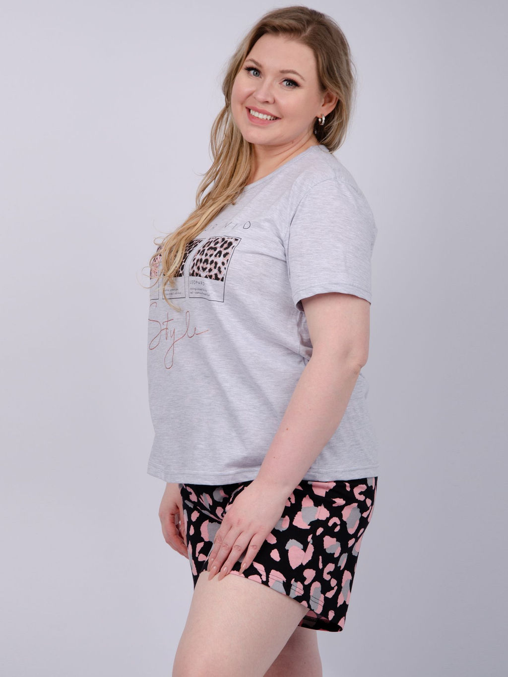 Пижама "Африканка 4" шорты, трикотаж