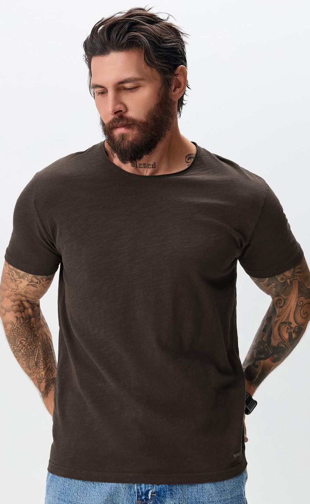 Футболка P411-062 coffee - Primm фото 9