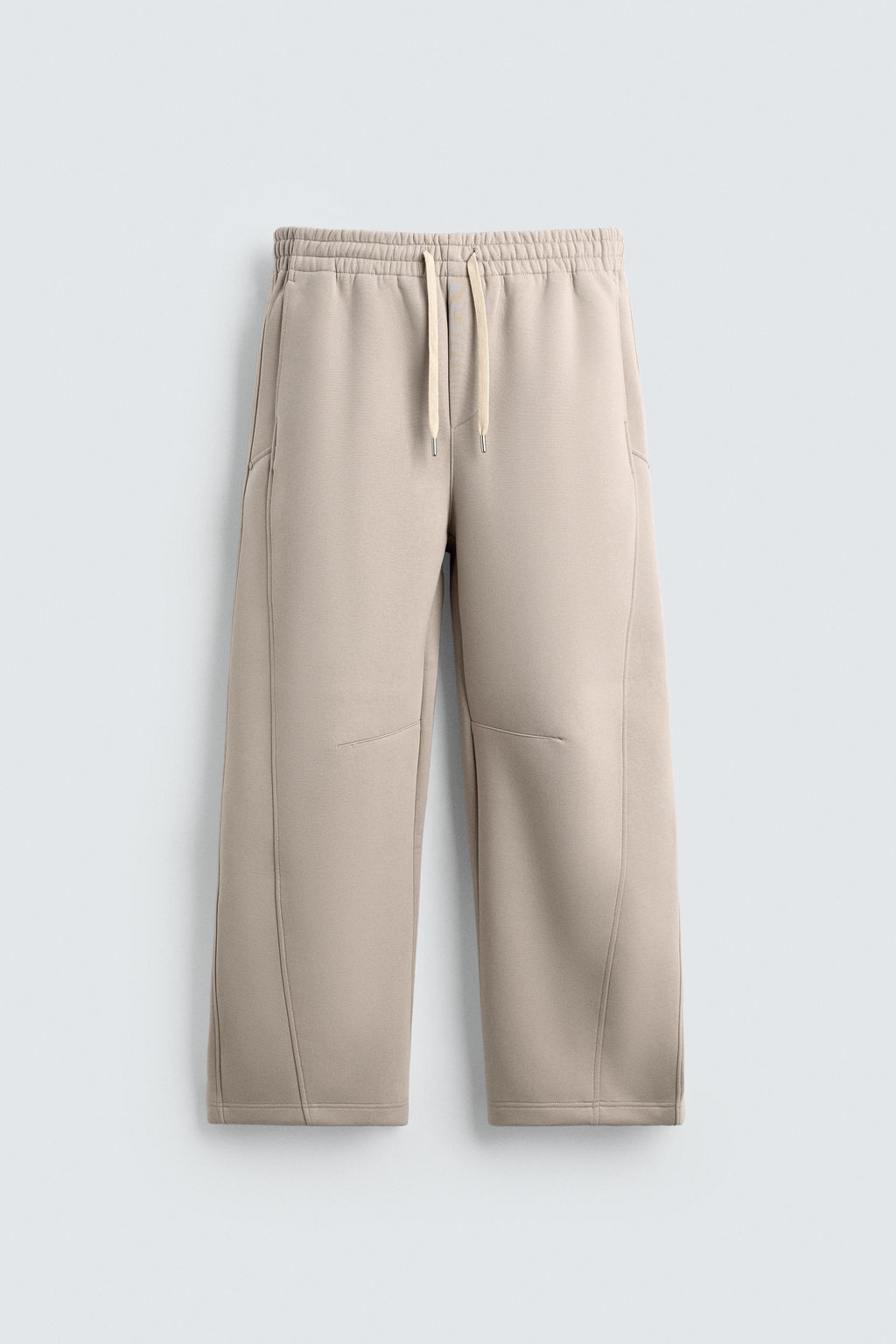 NEOPRENE-EFFECT BALLOON FIT TROUSERS - Zara фото 7