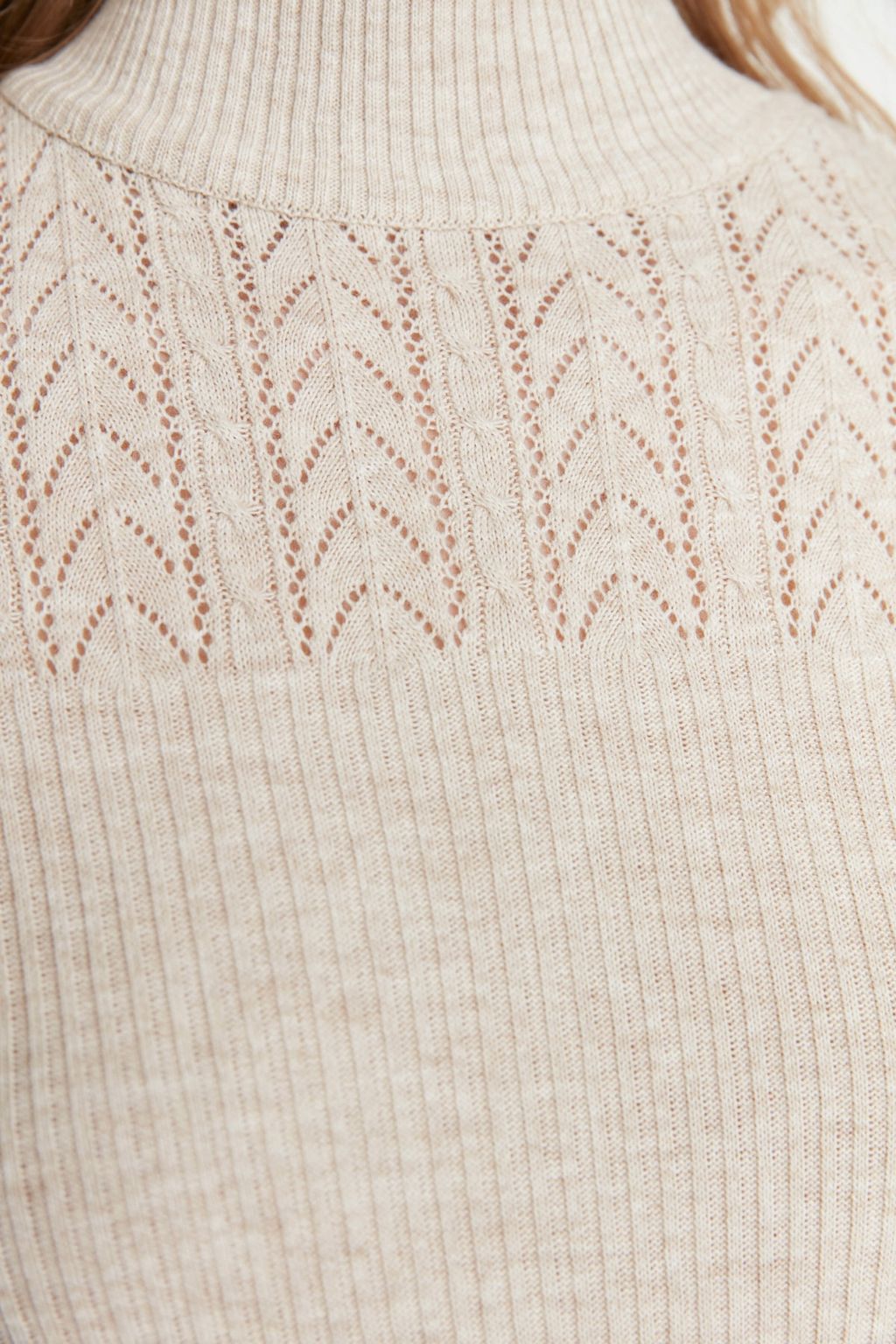 Tas Ajurlu/Delikli Triko Kazak TWOAW21KZ0934 - Trendyolmilla фото 3