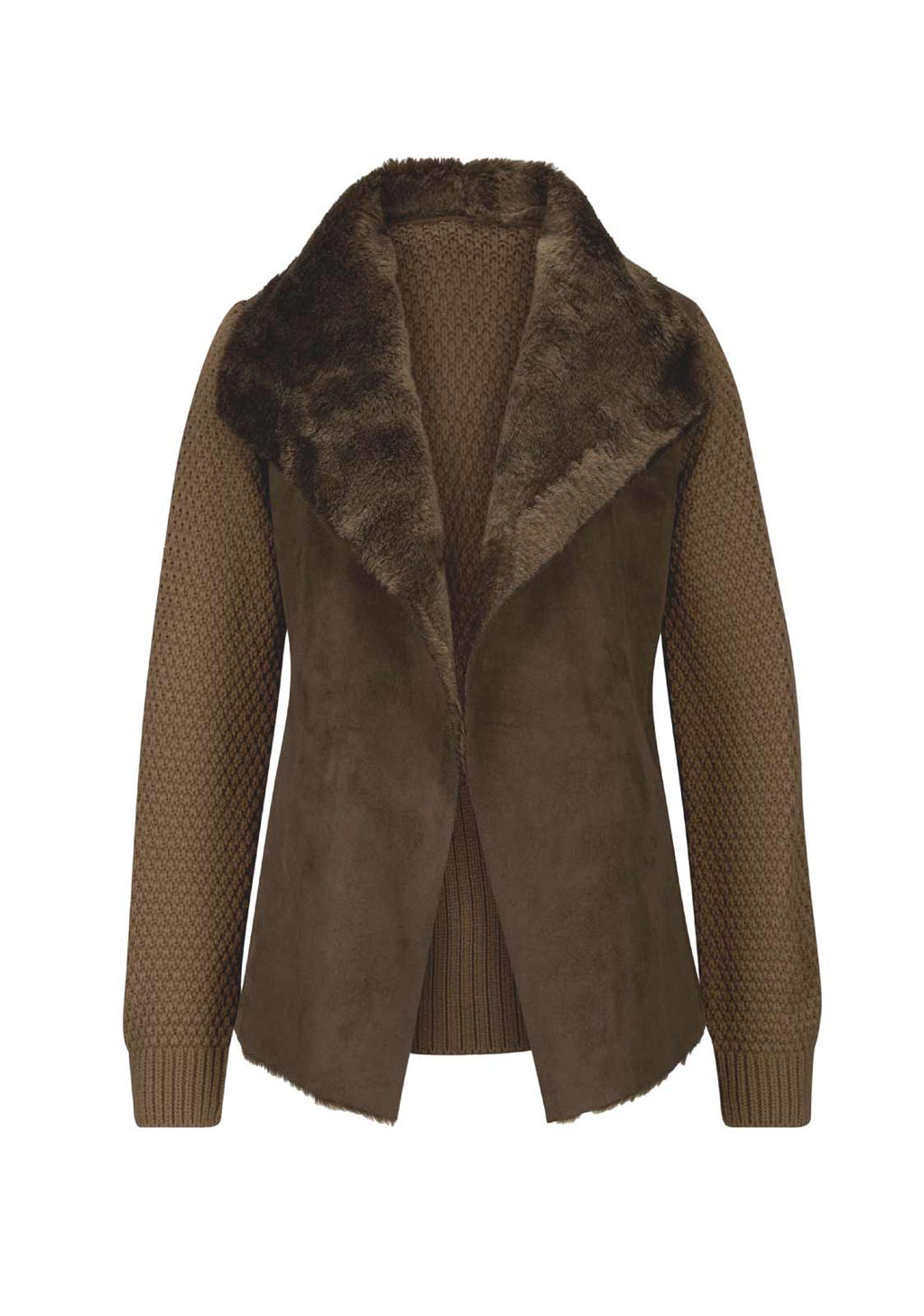 Кардиган, коричневый - Ashley brooke фото 2