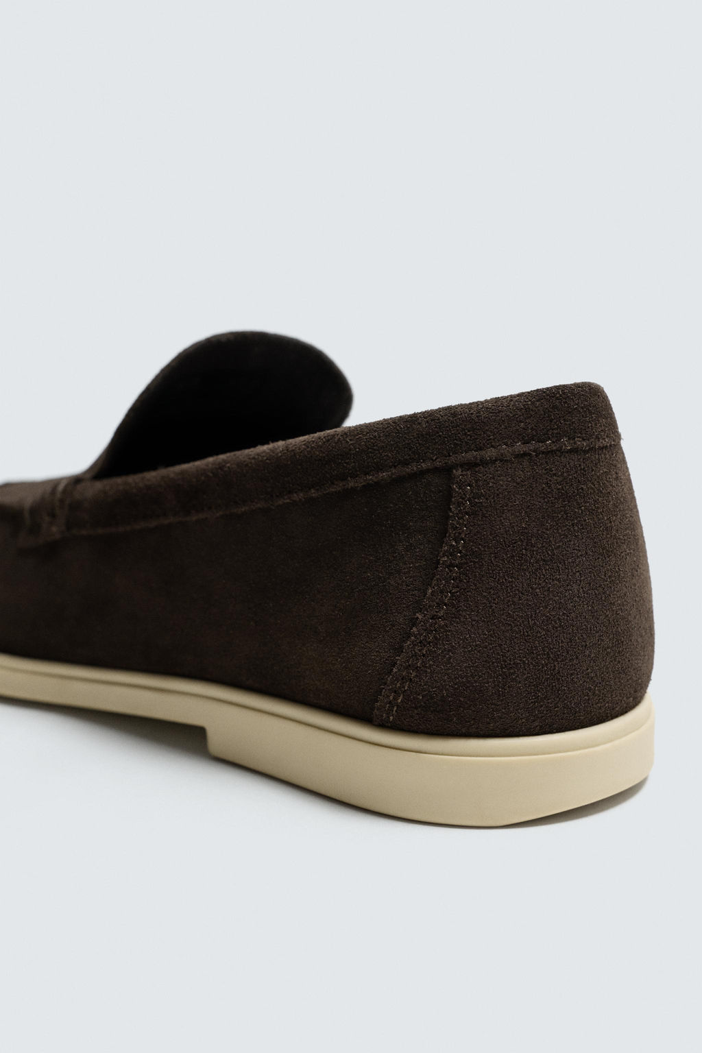 MOCAS?N PIEL CASUAL / Chocolate - Zara фото 6