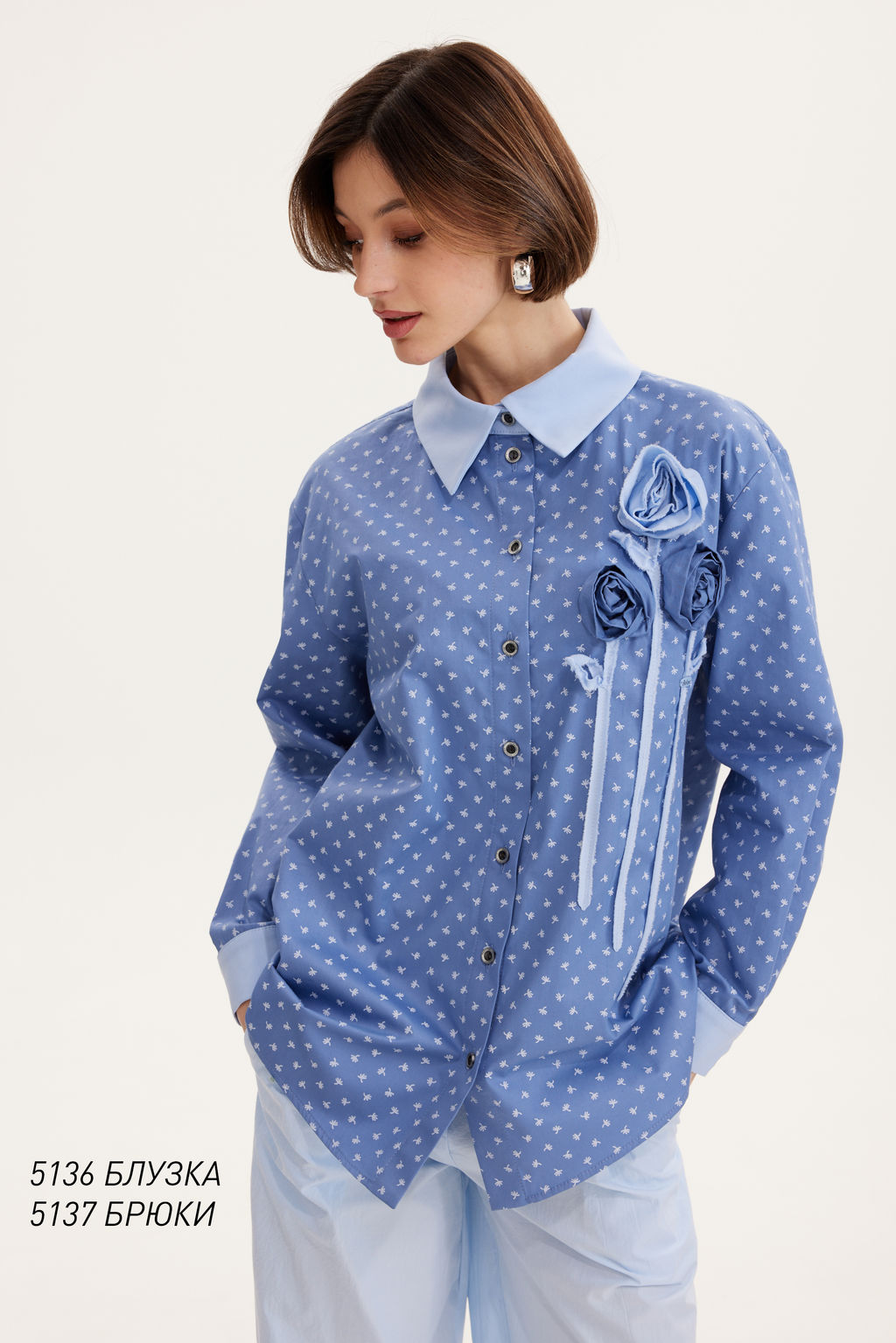 Блузка 5136 - Niv niv fashion фото 2