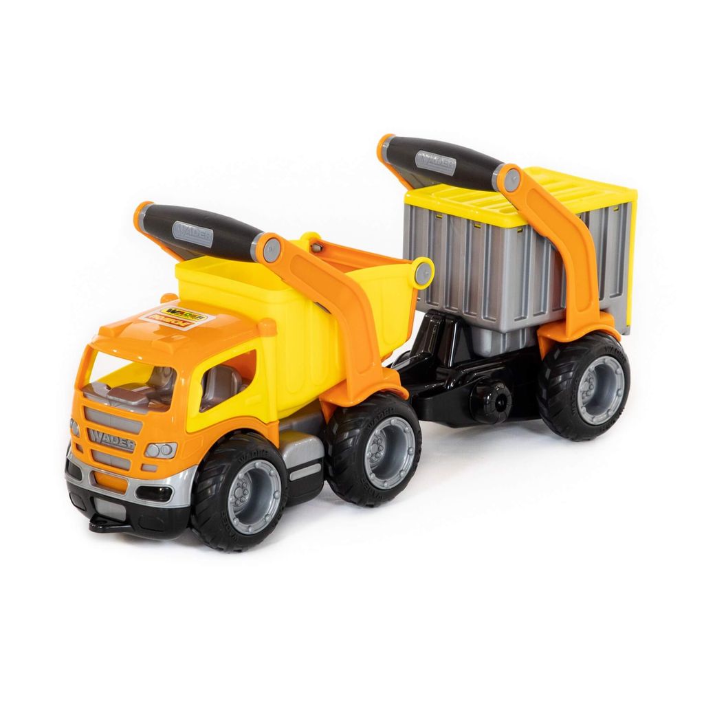 ГрипТрак, автомобиль-самосвал с полуприцепом (в коробке) - Полесье фото 2