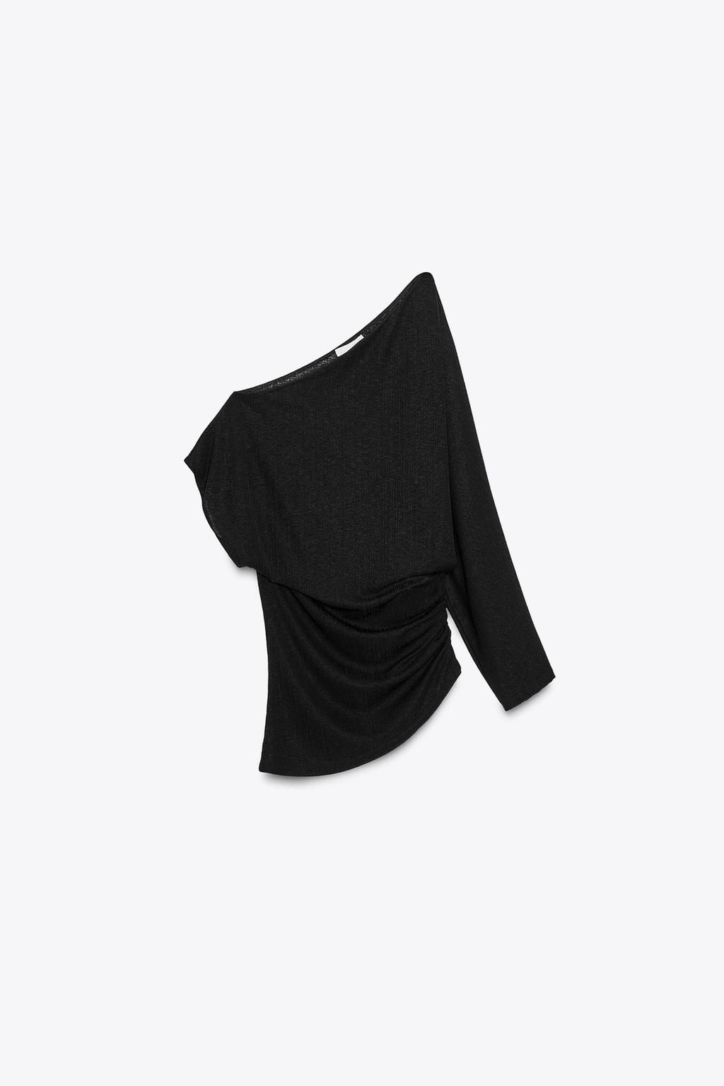 FLOWING ASYMMETRIC TOP - Zara фото 6
