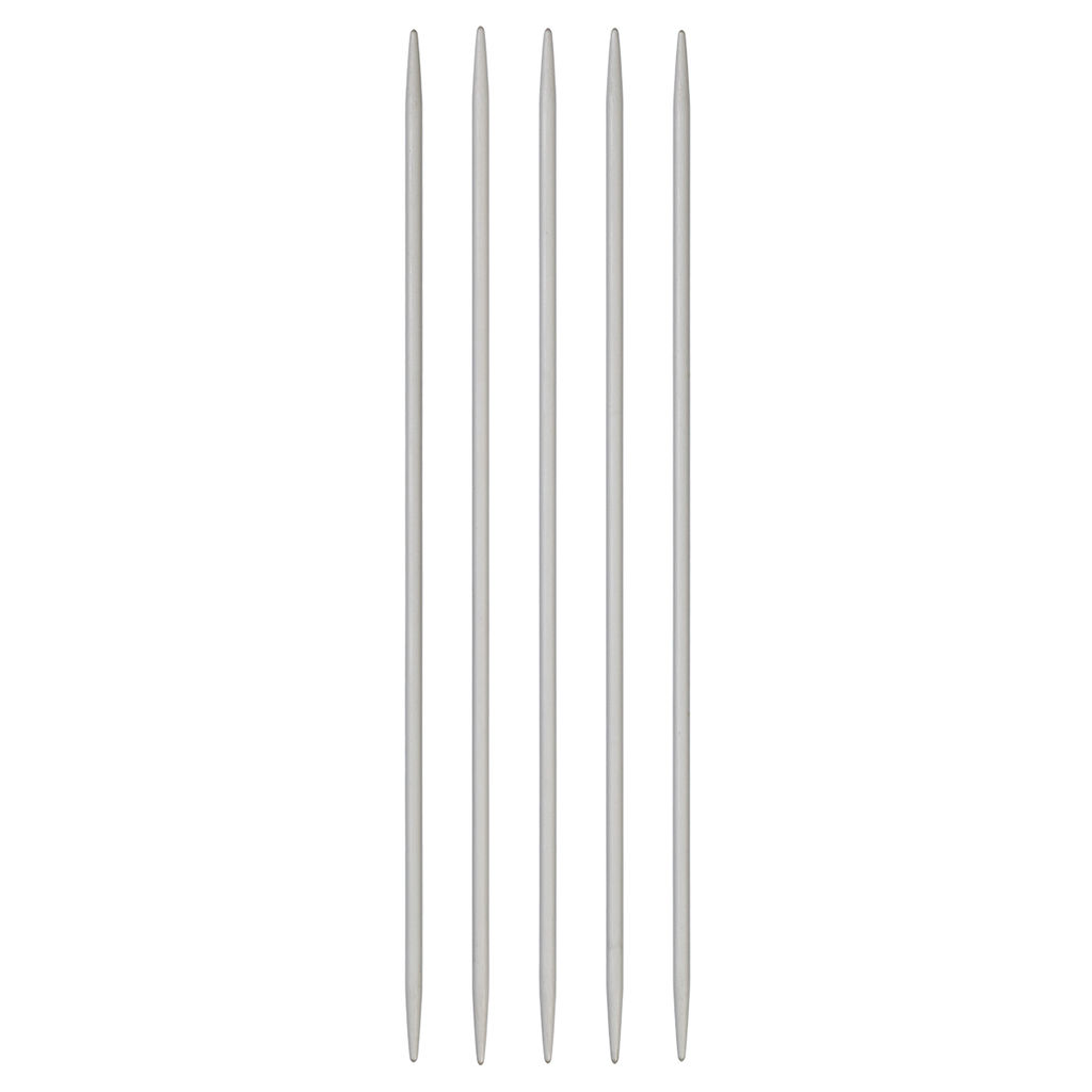 Спицы PRYM 191362 чулочные алюминий d 2.5 мм 15 см 5 шт с острием на обоих концах фото 3