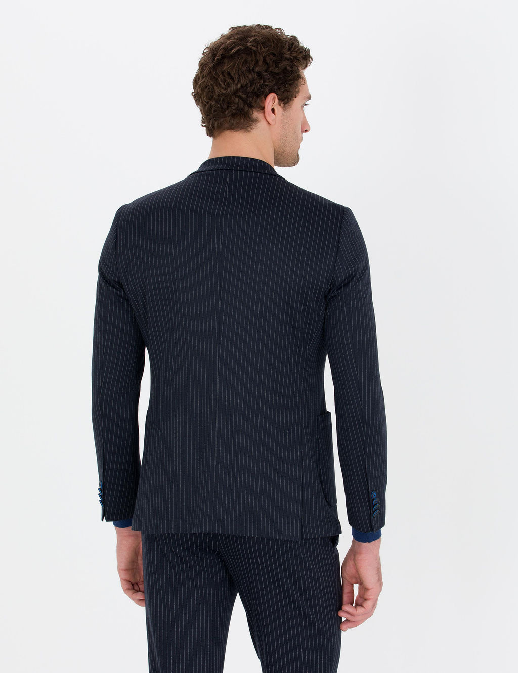 Темно-синий Ex. Узкая куртка - Cacharel фото 12