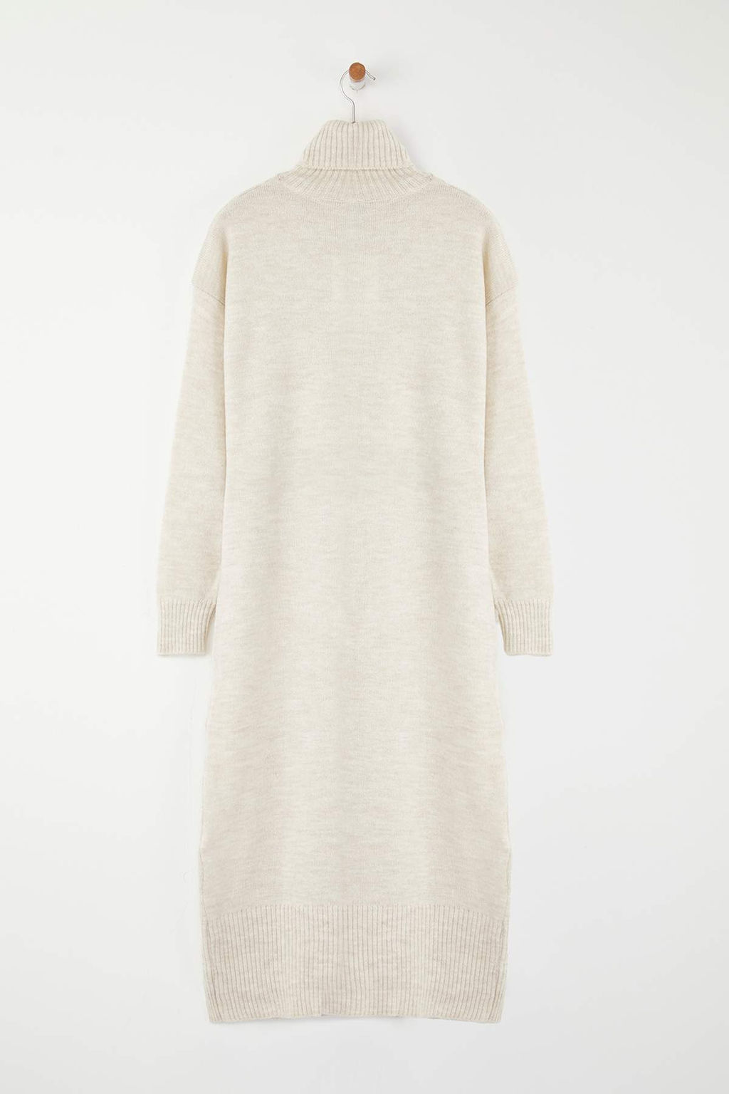 TRENDYOLMILLA Tas Maxi Triko Genis Kal?p Yumusak Dokulu Elbise TWOAW24EL00056  фото 6