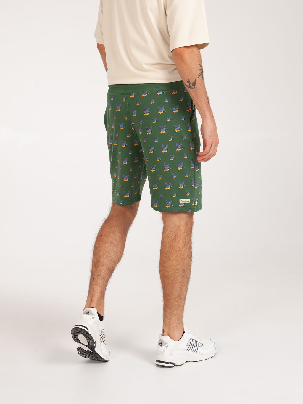 Шорты ЗАПОРОЖЕЦ Ditch Сlassic Ping-Pong Shorts GREEN  фото 4