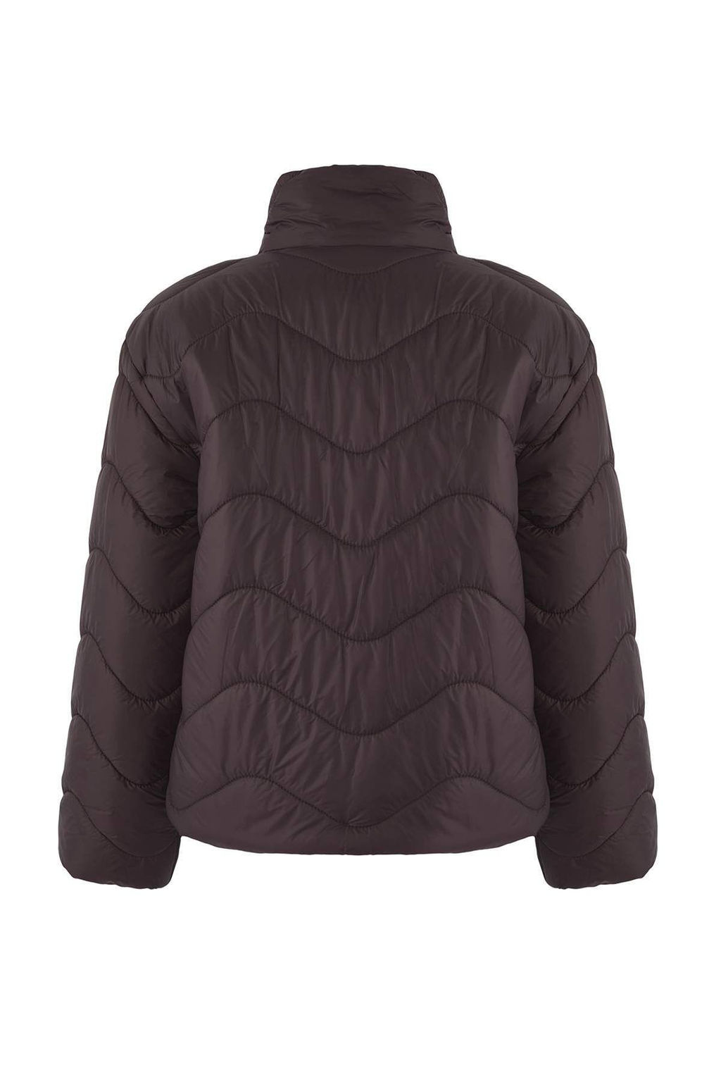 Kahverengi Regular Kal?p Kapitone Mont TWOAW26MO00132 - Trendyolmilla фото 2