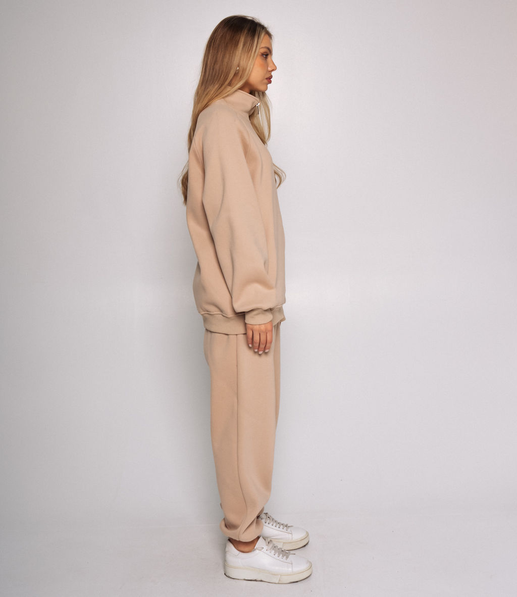 Спортивный костюм #КТ806 (8), бежевый