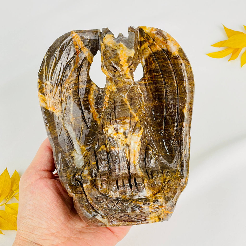 Статуэтка Дракон из Яшмы - Радуга самоцветов фото 3