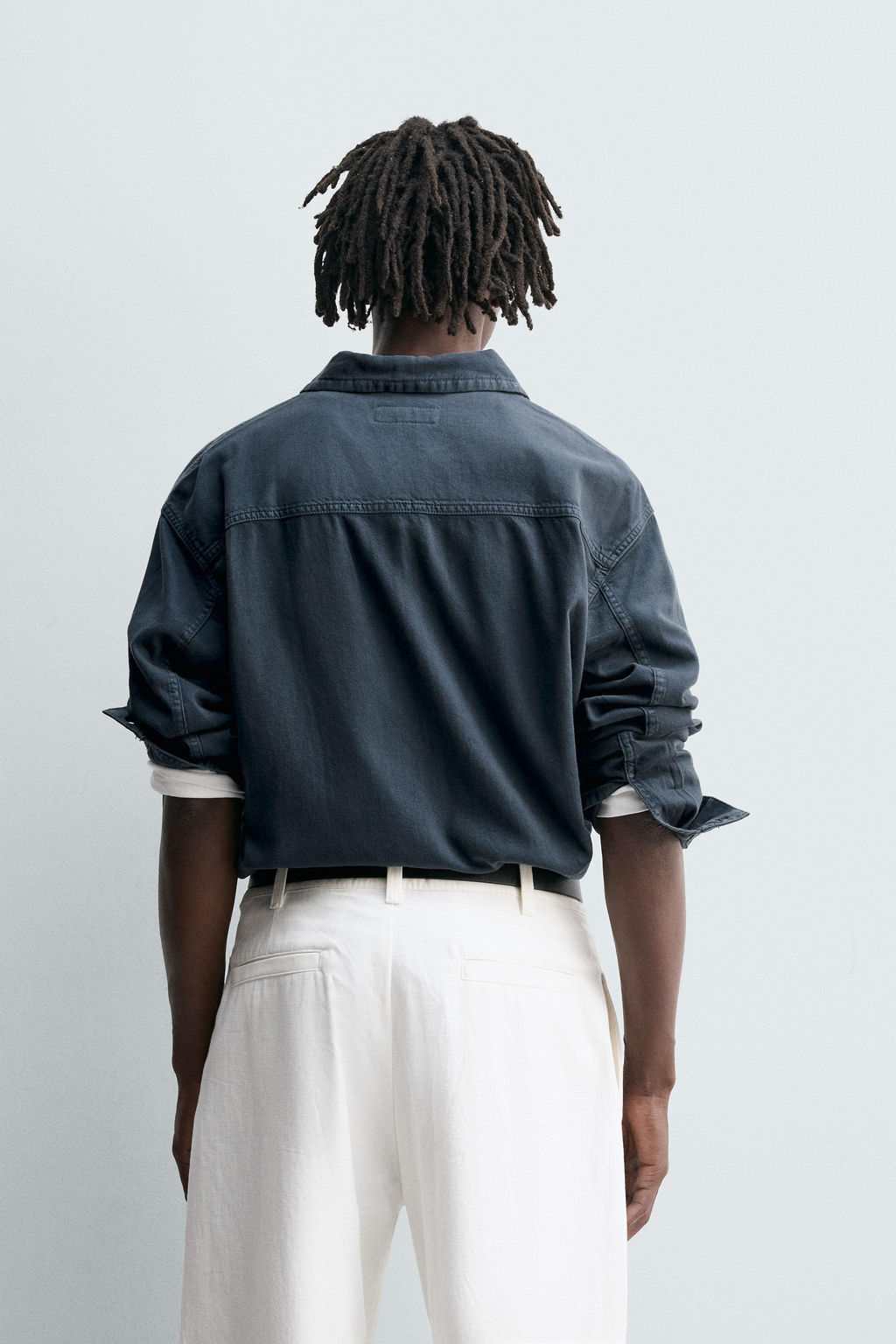 COLOURED DENIM SHIRT - Zara фото 3