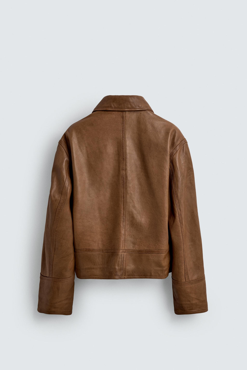 LIMITED EDITION LEATHER JACKET - Zara фото 9