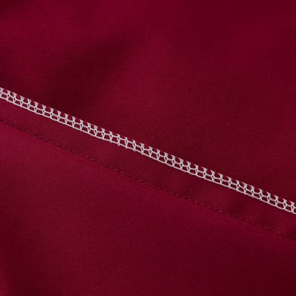 Комплект постельного белья Однотонный Сатин Вышивка CH022 1.5 спальный - Ситрейд фото 9