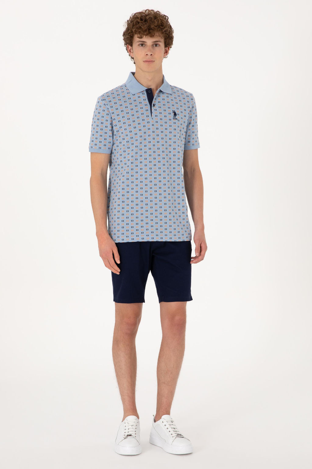 Erkek A__k Mavi Ti__rt Sepette S_rpriz _ndirim - U.s. polo assn фото 4